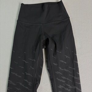 Lululemon Black High-Waisted Leggings Sz 2